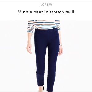 J.Crew Minnie pants size 8